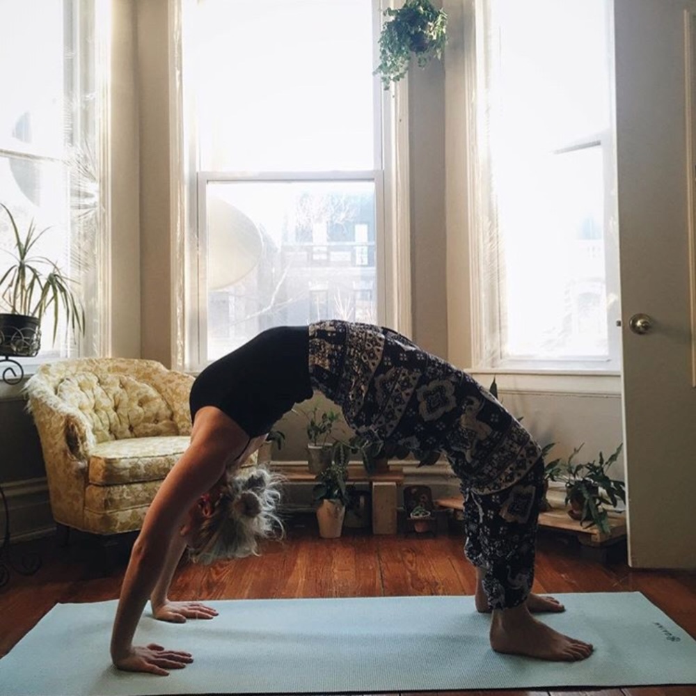 Purple elephant pants